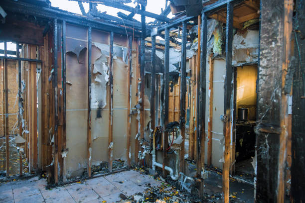 Professional Fire Damage Removal technician working in Euless, TX